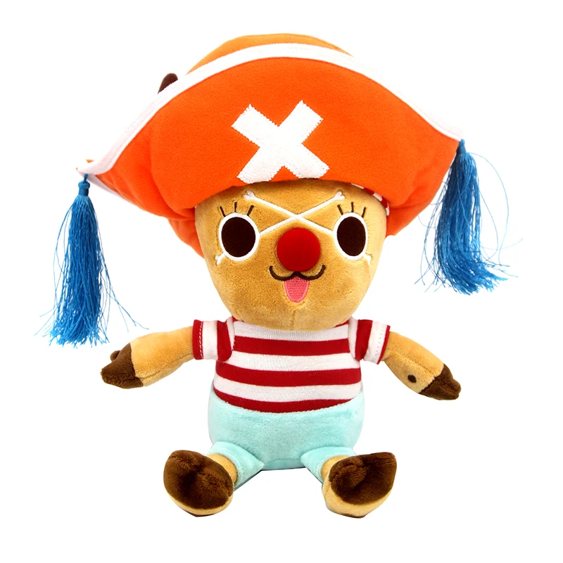 High Quality Japan Anime ONE PIECE Cartoon Tony Tony Chopper Plush Toy Kawaii Pirates Soft Stuffed Doll Kids Gift 30cm