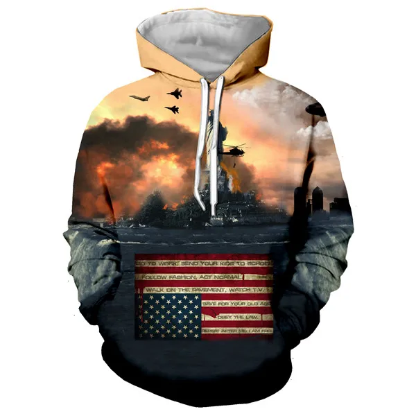 01 Хипстер 3D принт военный американский флаг США Статуя Свободы куртка для мужчин/wo мужчин пуловеры с капюшоном для мальчиков уличная одежда Ropa Hombre 5XL - Цвет: 01