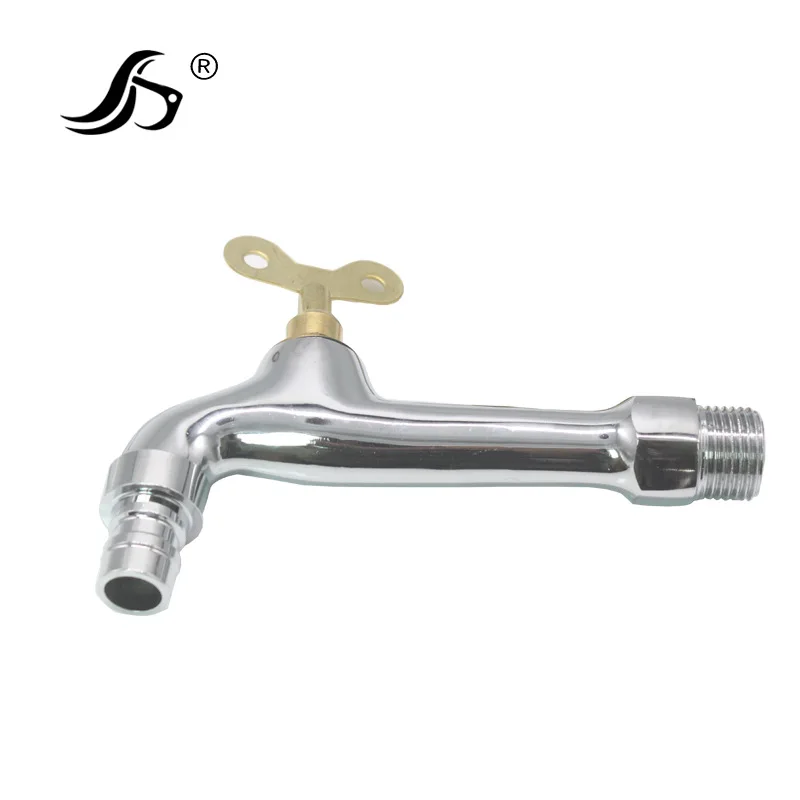 

Copper Strips Key Lock Lengthen Universal Washing Machine Faucet Kitchen Bathroom Mop Pool Single Cold Quick Opening Faucet