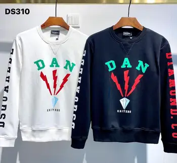 

2020 fw Autumn Winter Dsquared2 women/men hoodie printed unisex casual sweatshirt DS310