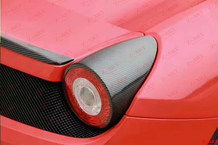 Z ART задняя крышка из углеродного волокна для Ferrari 458 Высококачественная
