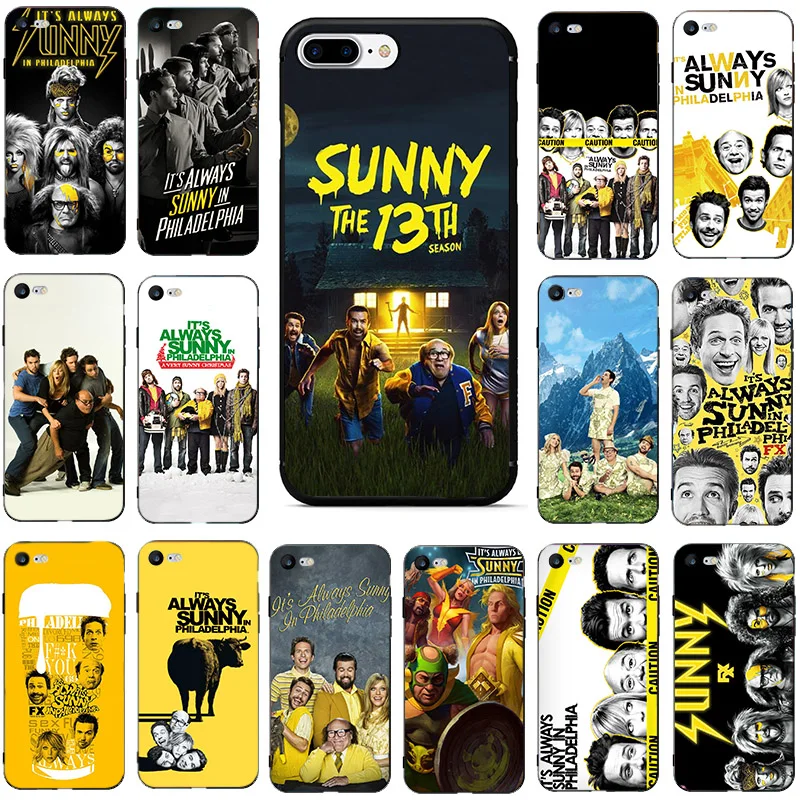 iphone 6s phone case It's Always Sunny In Philadelphia For iPhone 5 5S SE 2020 11 11Pro max 6 7 8 6s Plus X XR XS Max Phone Cases Fundas Black Covers phone cases for iphone 7