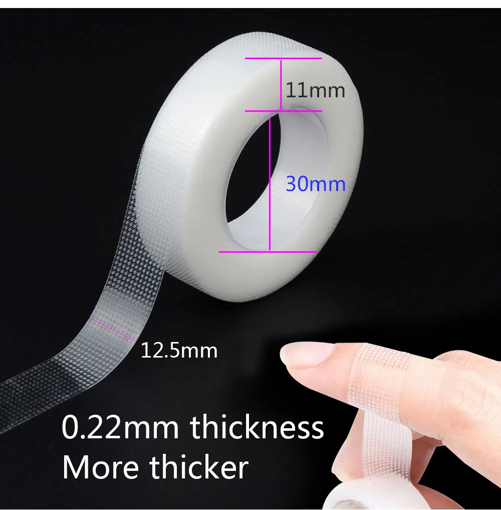 NAGARAKU 5rolls set breathable easy to tear Micropore Medical Tape Professional Eyelash Extension Supply Eyelash Extension Tape eyelash extension tape eyelash extension supplies
