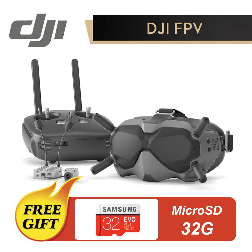 DJI FPV Fly More Combo Experience цифровая система включает очки Air Units пульт дистанционного