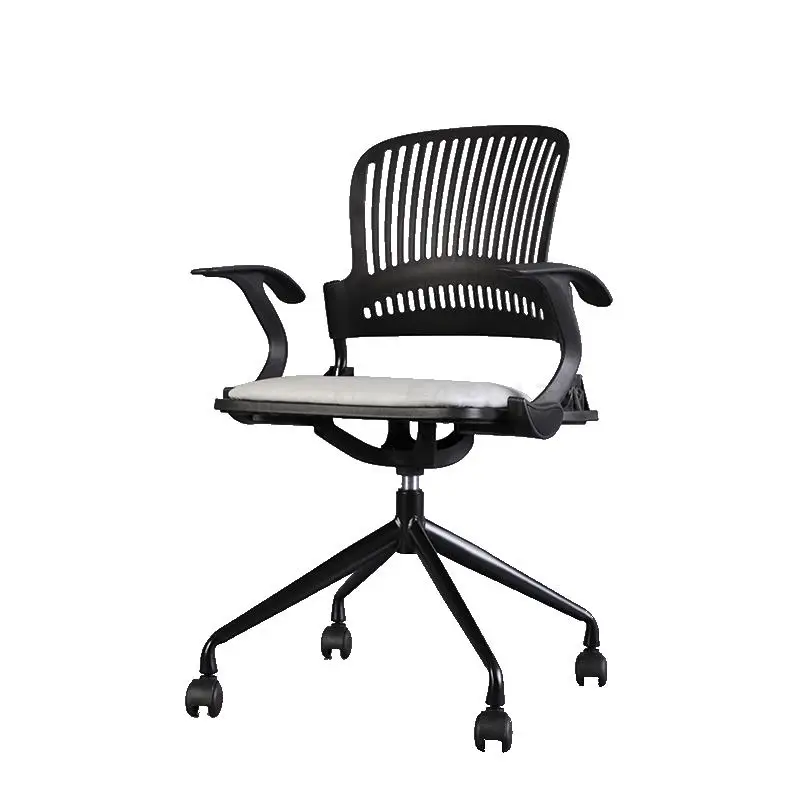 1000 Designer mobile office chair black and white conference chair mute