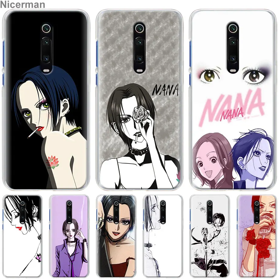 

Nana Anime Girl Cases for Xiaomi Redmi K20 Pro Note 7 7S Y3 Note 6 5 Plus 6A 7A S2 GO Hard Phone Cover Capa
