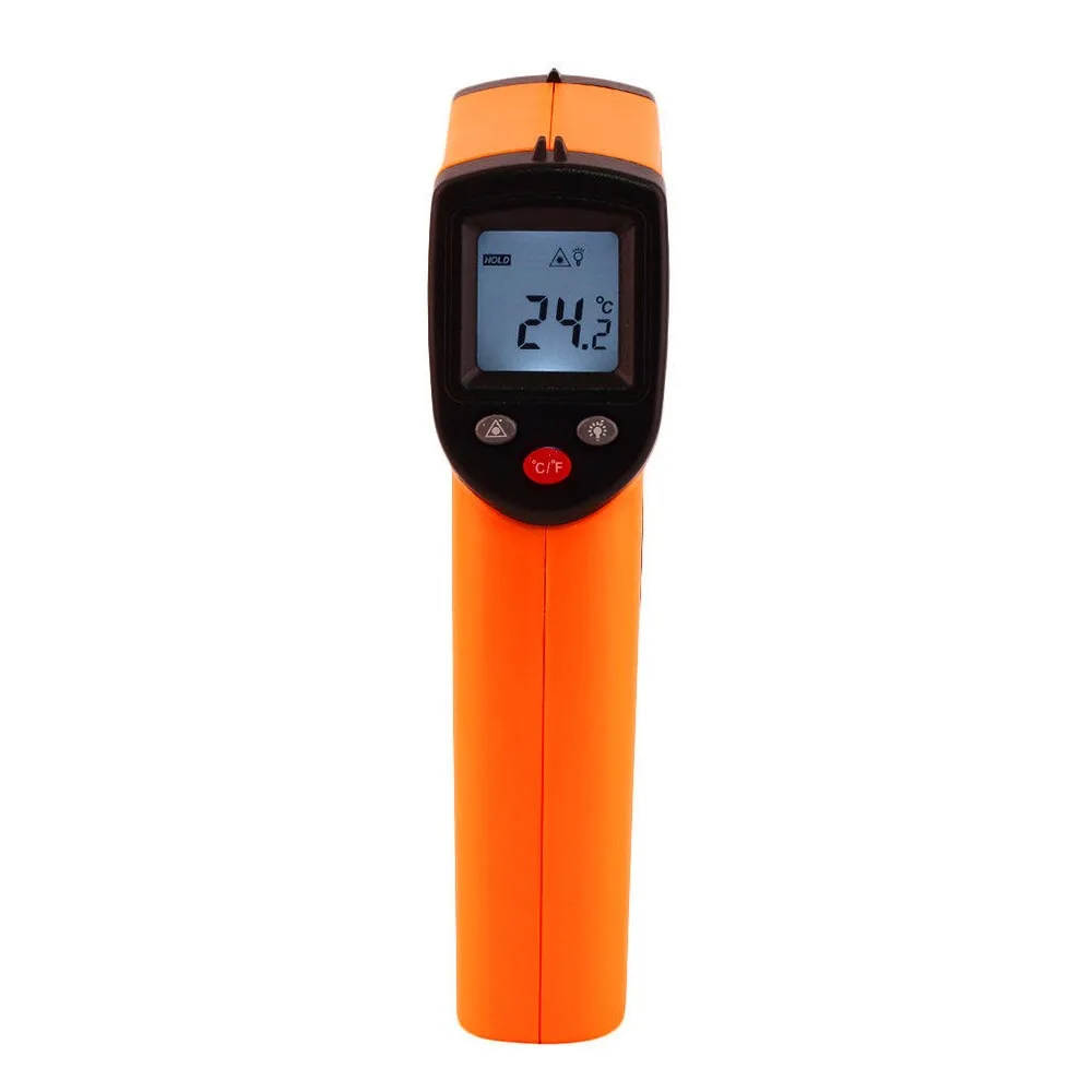 Портативный термометр цифровой Бесконтактный ЖК ИК лазерный инфракрасный цифровой измеритель температуры пистолет датчик измерения температуры духовки Термометр