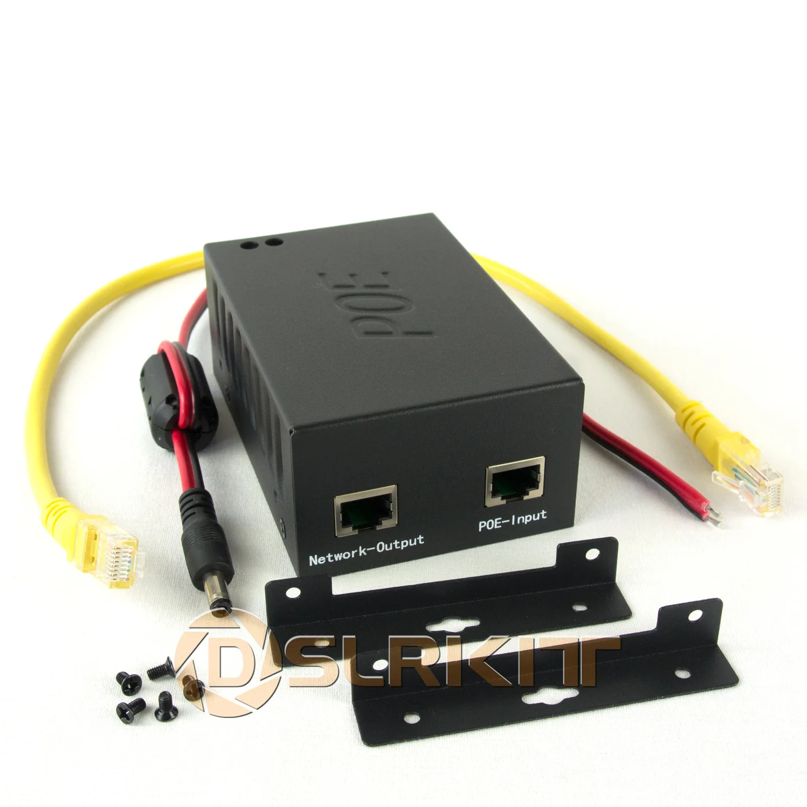 DSLRKIT 19 вольт 65 Вт 802.3bt активный сплиттер PoE коммутатор Gigabit ультра + 4 пары 1000Mbp 5.5A |