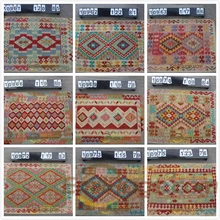 geometric rug Wool Woven Home For Living Room Geometric Bedroom Art Natural