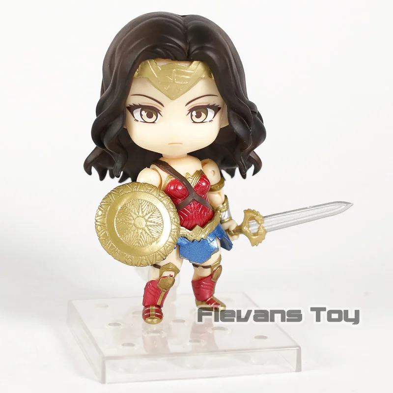 Wonder Woman Hero's Edition Nendoroid 818 ПВХ фигурка Коллекционная модель игрушки