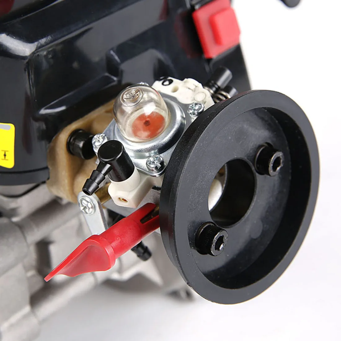 36cc Single-cylinder Two-stroke 3.51 Hp Four-Point Fixed Easily Starting Engine for 1/5 Rovan LT LOSI RC Car- High-end Version