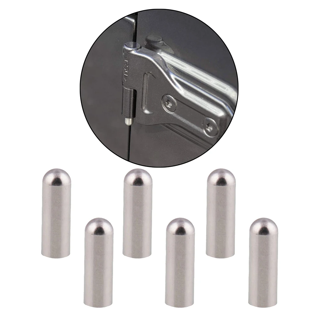 8pcs/Set Door Pin Guides Hinge Liners Bolt For Jeep Wrangler JK JKU JL 2007-2019