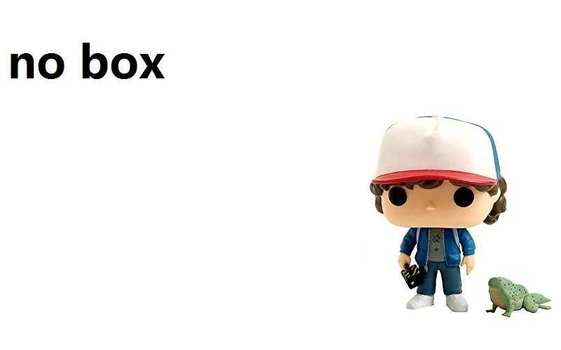no box 593 FUNKO POP GODZILLA странные вещи фигурка игрушки Коллекция Модель игрушки для детей подарок на день рождения - Цвет: no box 593