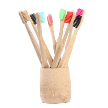 

1PCS Bamboo Brushing Mouth Cups Natural Green Environmental Protection Brush teeth Mouthwash Bamboo Cups Bathroom Tumblers