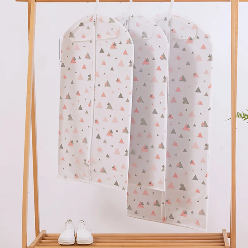 TWDW Wardrobe Clothes Dust Cover Storage Bag Clothes Organizer Suit Coat Protector Household Clothing Garment Bags