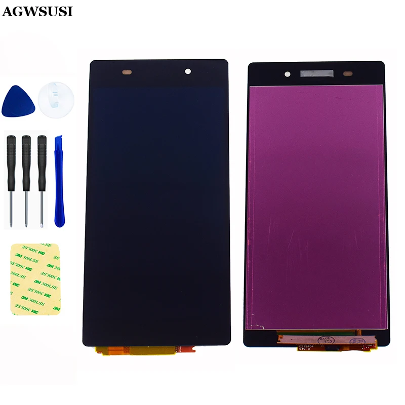 Для Sony Xperia Z2 ЖК дисплей сенсорный экран дигитайзер для L50W LCD D6502 D6503 сборка|lcd display