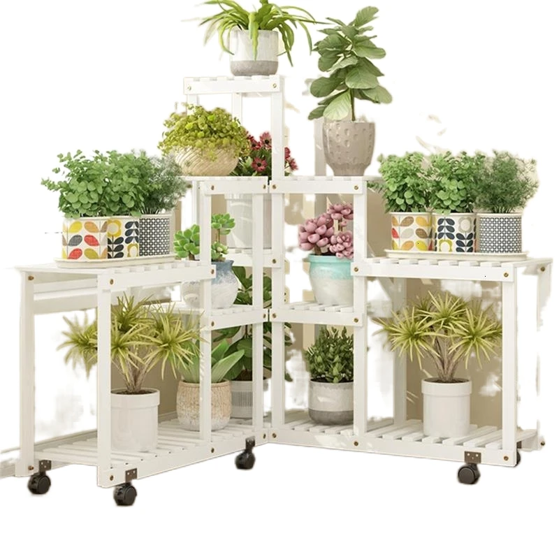 Escalera Decorativa Madera настольные садовые полки для Estante Para Plantas уличная Цветочная полка