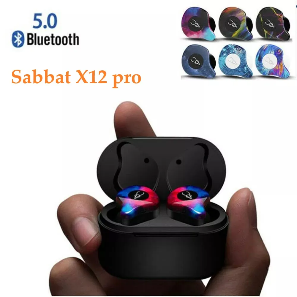 Беспроводные наушники Sabbat X12 pro Bluetooth 5 0 спортивные Hi Fi гарнитура свободные руки
