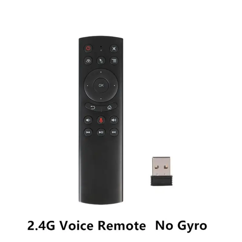 

G20S Gyro Smart Voice Remote Control IR Learning 2.4G Wireless Fly Air Mouse