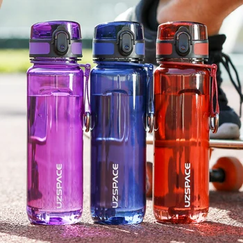 

Creative Straw Shaker Water Bottle Gym Infuser Flat Sport Water Bottle Frosted Chilly Borraccia Termica Drinkware Detox Tea