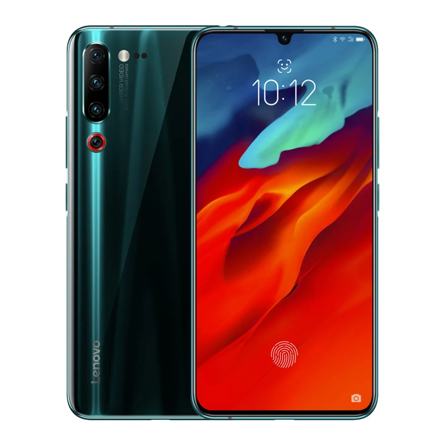 Глобальная версия lenovo Z6 Pro 8GB+ 128GB 4000mAh Snapdragon 855 мобильный телефон 6,39 дюймов 48MP Quad камеры 4K видео 4G смартфон