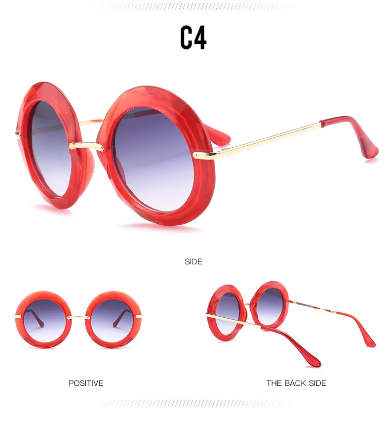 Новинка, роскошные брендовые дизайнерские большие солнцезащитные очки для женщин, негабаритные, UV400, винтажные круглые солнцезащитные очки, ретро очки для вождения женщин