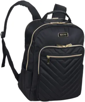 

Women's Chevron Quilted 15-Inch Laptop & Tablet Fashion Travel Backpack