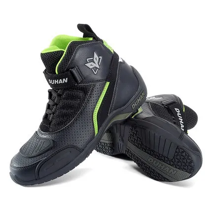 

New Style Scrambling Motorcycle Biker Boots Shatter-resistant Protection Riding Boots ji che xie Motorcycle Shoes Motorcycle Equ