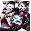 New 4/6 pairs 10-25mm fake Eyelashes 100% Mink Eyelashes Mink Lashes Natural Dramatic Volume Eyelashes Extension False Eyelashes ► Photo 3/6