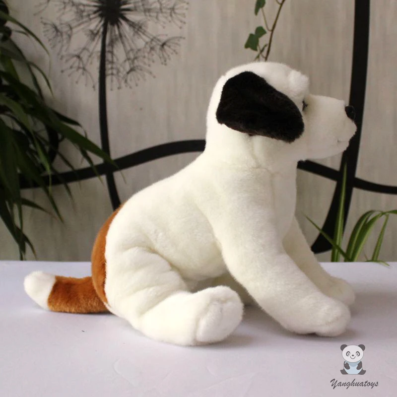 Милые куклы для собаки, игрушки, настоящая жизнь, плюш, белый, черный, коричневый, гладкий, Фокстерьер, мягкие игрушки, подарок для женщин, подушка