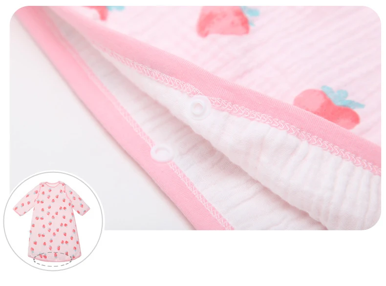 Botão do Bebê das Crianças Bolsa de Dormir Colete do Bebê Cocoon para Cobertor Primavera Verão Musselina Fina Criança Fralda Recém-nascido Camisola 19 do bebê saco de dormir fralda cocoon