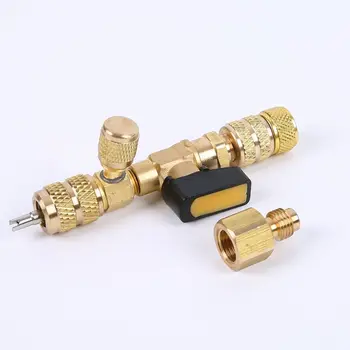 

Auto Air Conditioner Maintenance Valve Core Handling Tool Wrench No Leakage Refrigerant Refrigeration Connector Tools R22 R410A