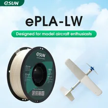 ESUN PLA-LW 3D Drucker Filament 1,75mm 1KG 2,2 £ 3D Druck Filament Licht Gewicht schaum Material für 3D drucker flugzeug