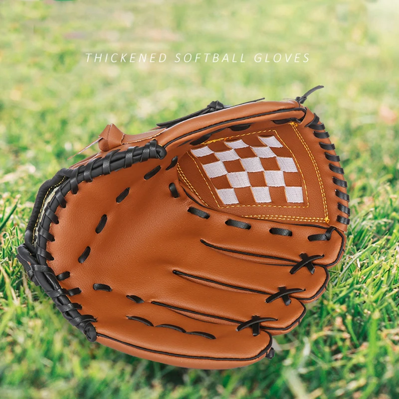 Бейсбол перчатка Софтбол тренировочные перчатки уплотненный спальный мешок для прогулок, прочный практика оборудование для детей подростков