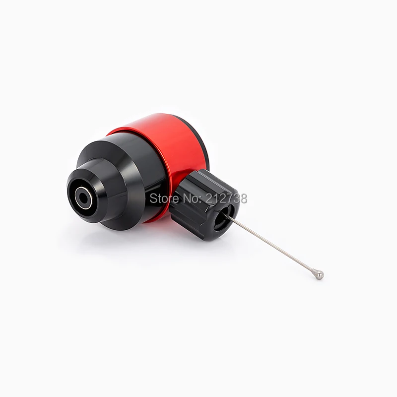 Red without grip Новейшая, вращающаяся мотор миниатюрная тату-машинка ручка для перманентного макияжный картридж иглы питания с зажимом шнур - Цвет: Red without grip