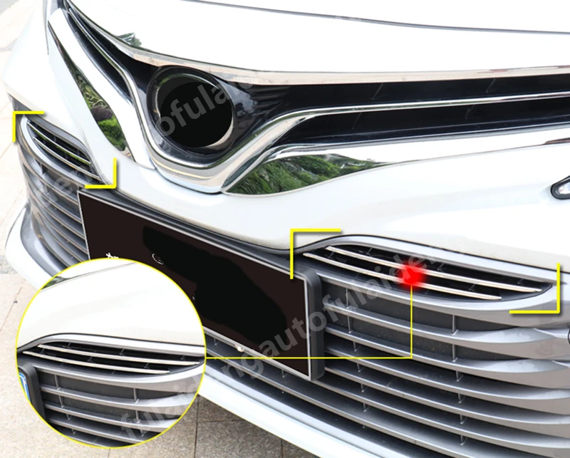 Для Toyota Camry LE XLE 2018 2019 Передняя Нижняя Центральная решетка для гриля защитная