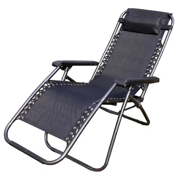 

Outdoor Chiase Lounge Ajustable Tilt Angle Folding Chairs with Armrest Quick Drying Material for Summer Nap Beach Camping Pool