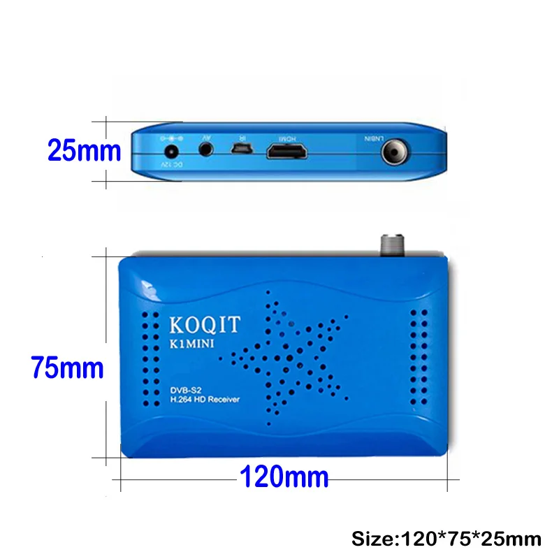 Koqit DVB S2 Receiver satellite tv receiver Mirror Screen Cast