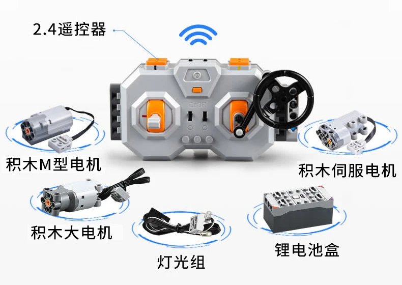 Technic CADA 61016 Супер спортивный автомобиль скорость чемпионы строительный блок 1586 шт. комплекты дистанционного управления мотор Кирпичи Детские игрушки для детей