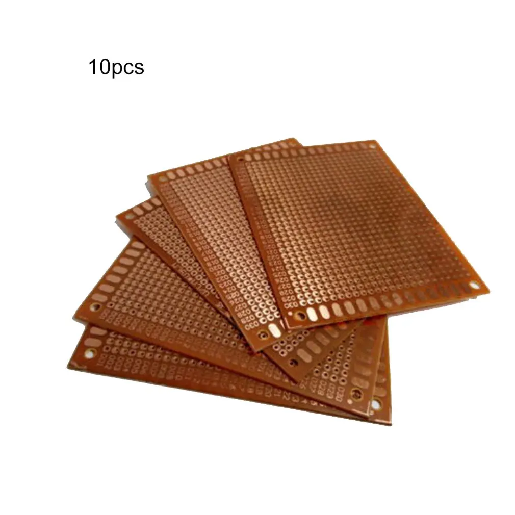 

10Pcs 7 X 9 Cm circuit board Diy Prototype Matrix Paper Pcb Universal Board Prototyping Kit(B) Universal Pcb Board