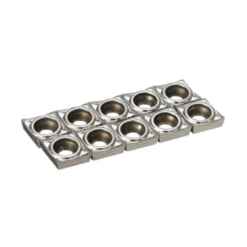 

10pcs CCGT060204-AK H01 Turning Tool Aluminum Turning Tool Inserts Used For SCLCR Turning Tool Boring Bar CNC Tools