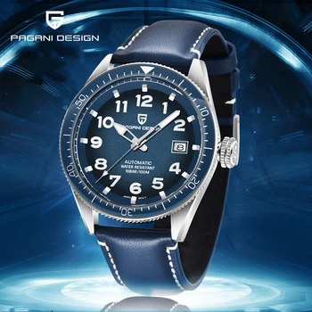 

Reloj Hombre PAGANI Design Watch for men luxury casual Military Pilot Watches Leather Mechanical Sport watch Relogio Masculino