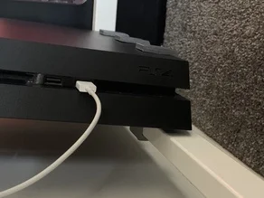Подставка под стол подставка для PS4 PRO тонкая консоль подвесная 3D печать пластик |