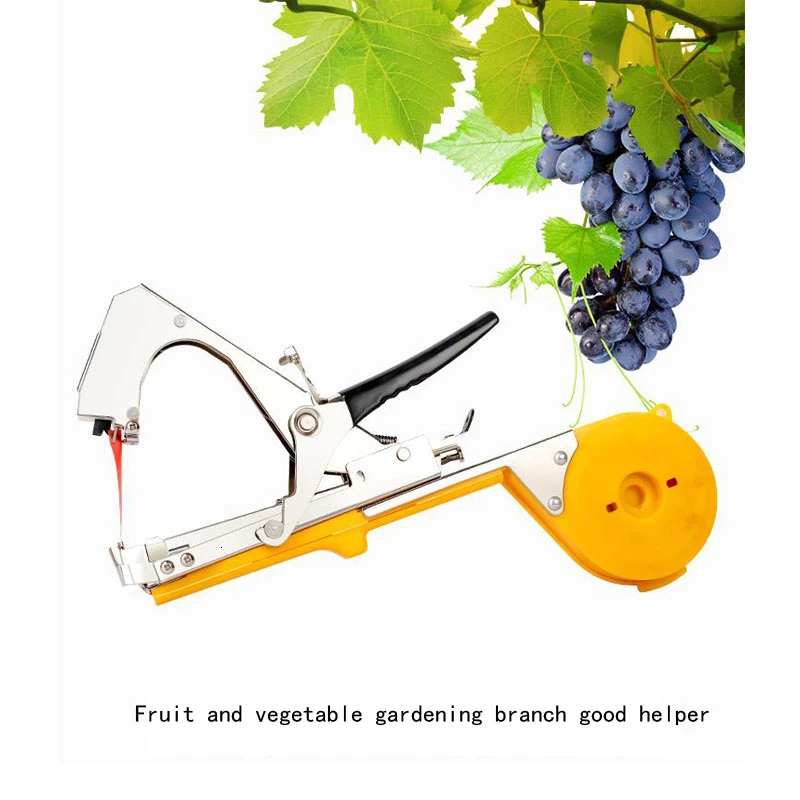 Realmote Garden Plant Tying Tapetool Tapener Machine Hand Tying Packing Stem tools Strapping Fruits and vegetables