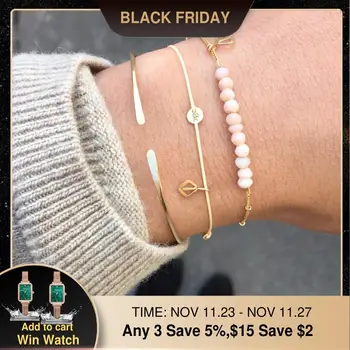 

Minimalism Bracelets Handmade Indian Jewelry Gold Filled Ed Presents Tobilleras Pulsera Para Tobillo Bangles For Women