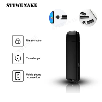 

STTWUNAKE voice recorder flash Drive sound Dictaphone audio mini usb recorders professional digital sound micro recording