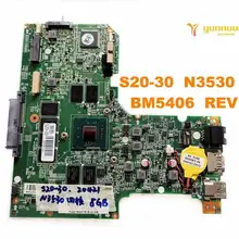 Оригинальная материнская плата для ноутбука lenovo S20-30 S20-30 N3530 8GB BM5406 REV 1,1 протестированная хорошая