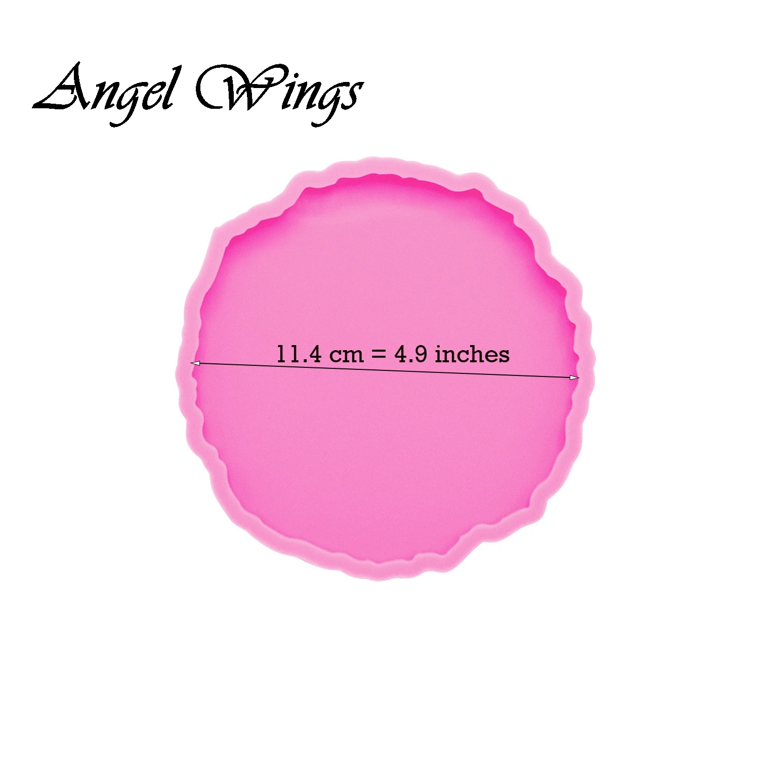 Irregular Circle/Round/Square/Hexagon Geode Coaster Agate Resin DIY Silicone Molds Epoxy Resin Art