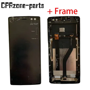 

6.0" Black with frame / Blue For Doogee BL12000 / BL12000 Pro LCD display with touch screen digitizer sensor panel assembly