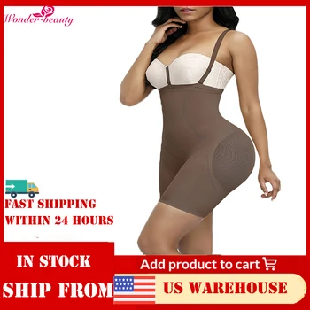 

WonderBeauty Fajas Colombianas Reductora Trainer Corset Butt lifter Tummy Control Booty Lift Pulling Underwear Shaper